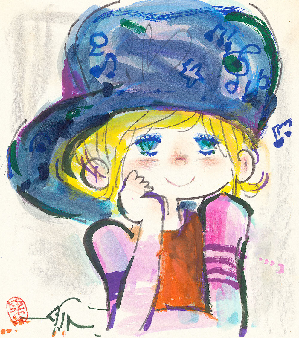 亜土ちゃんの絵と暮らそう!「水森亜土 作品販売会」