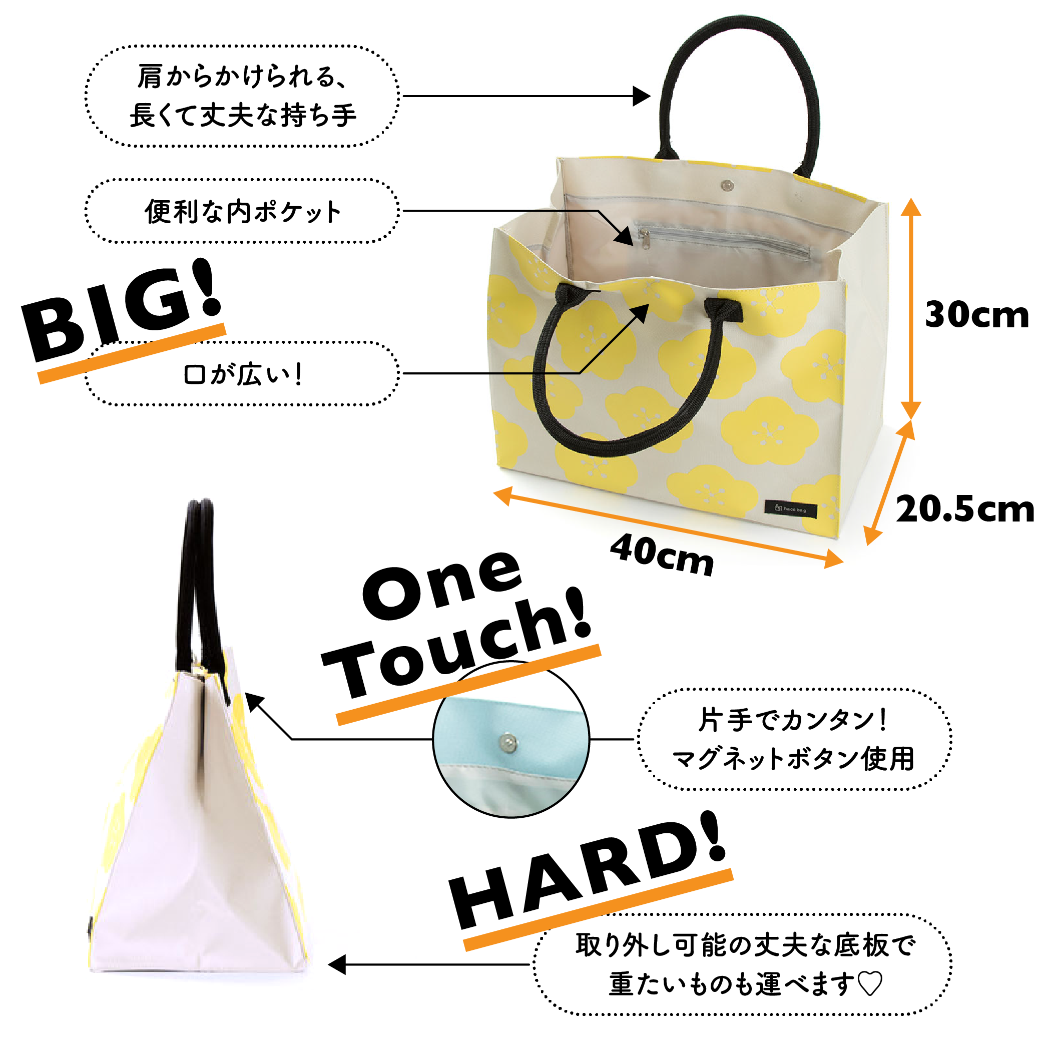 “ なんでもハコべるhacobag　Pop Up Store "