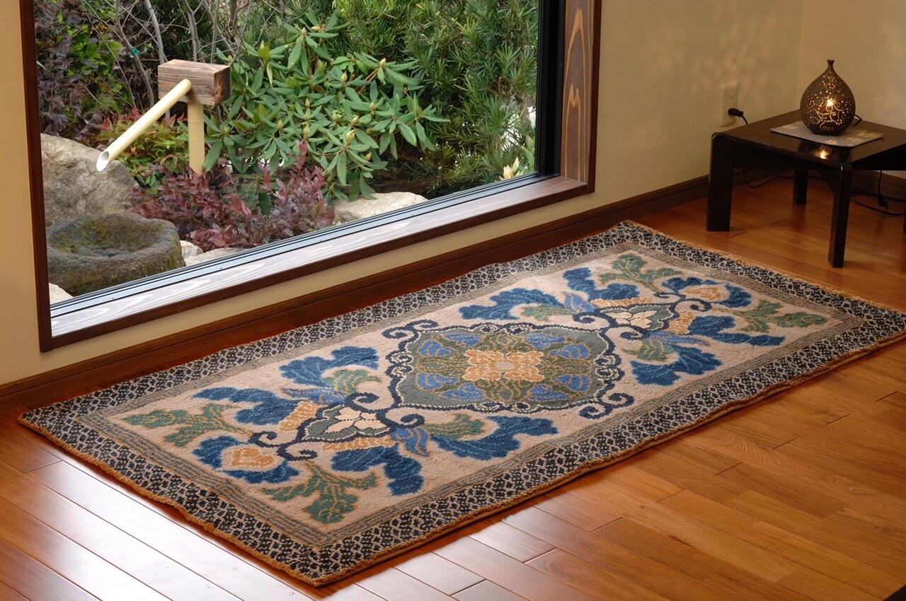 \日本最古の綿緞通/鍋島緞通特別販売会