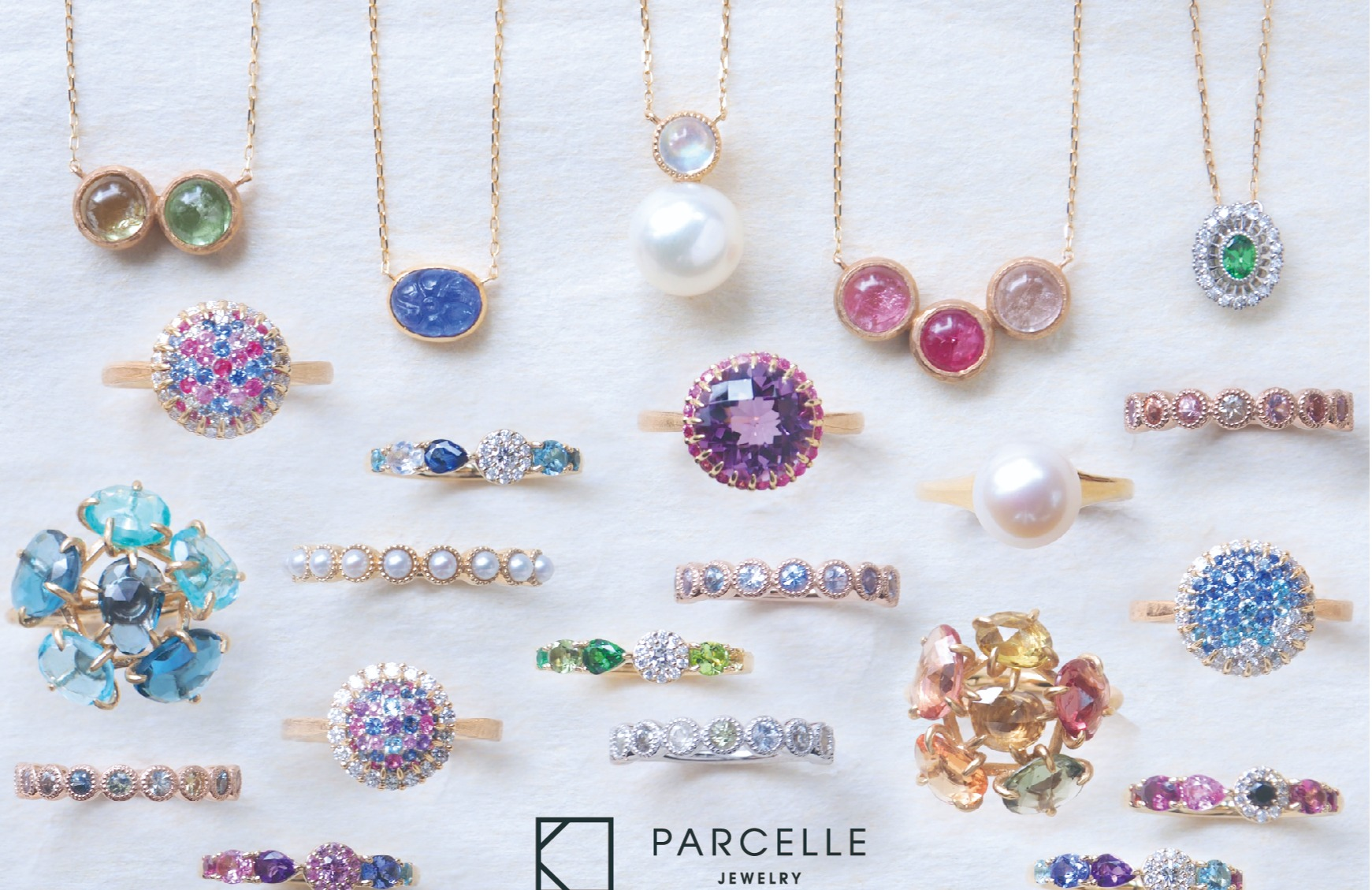 PARCELLE　JEWELRY　夏の新作ジュエリーとカスタムジュエリーフェア