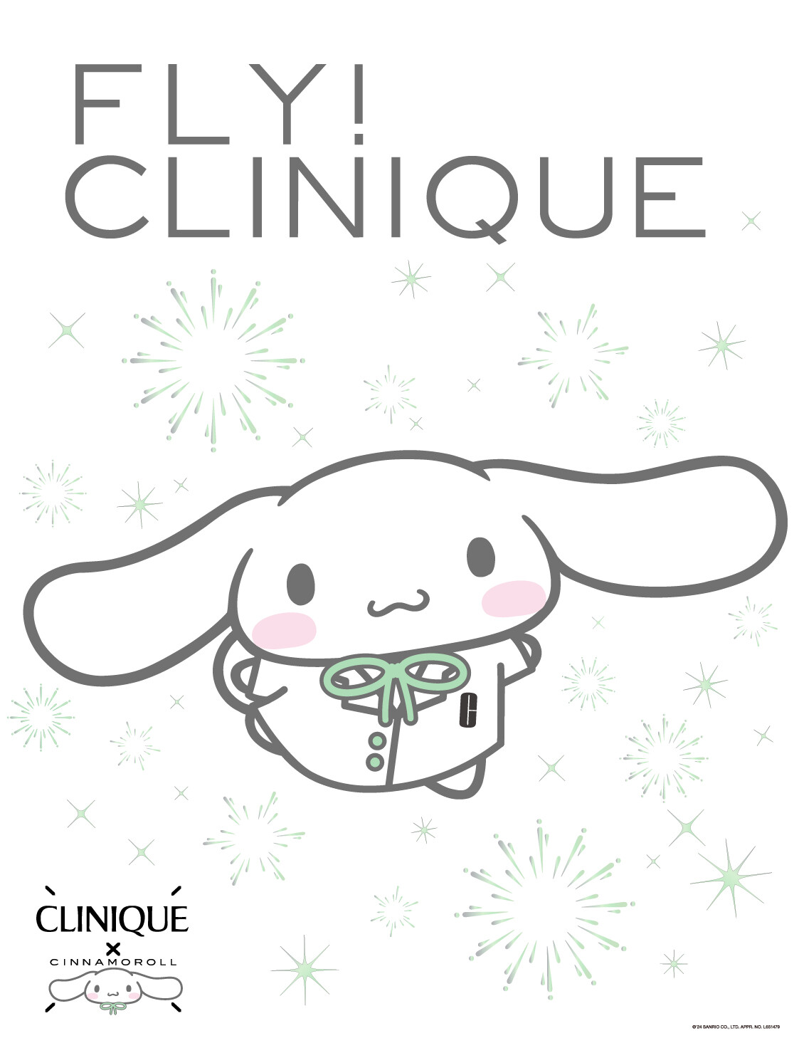 シナモロール × クリニーク　「FLY! CLINIQUE」キャンペーン開催！