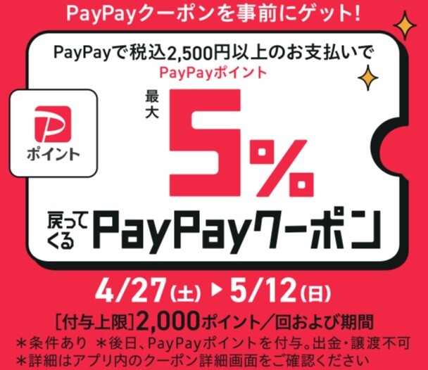 PayPayポイントキャンペーン