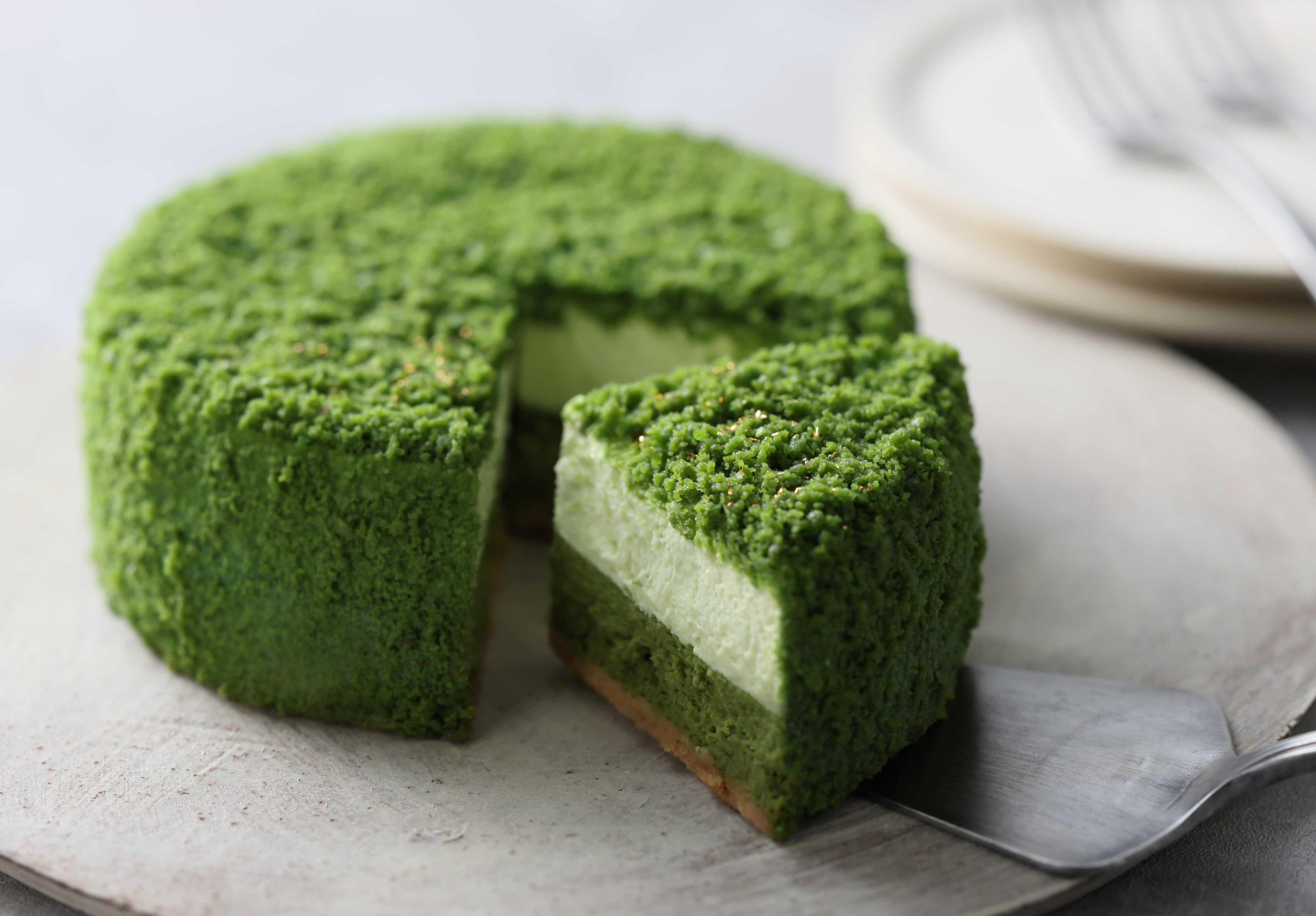【季節限定】季節のプレミアムWチーズケーキ〈抹茶〉🍃