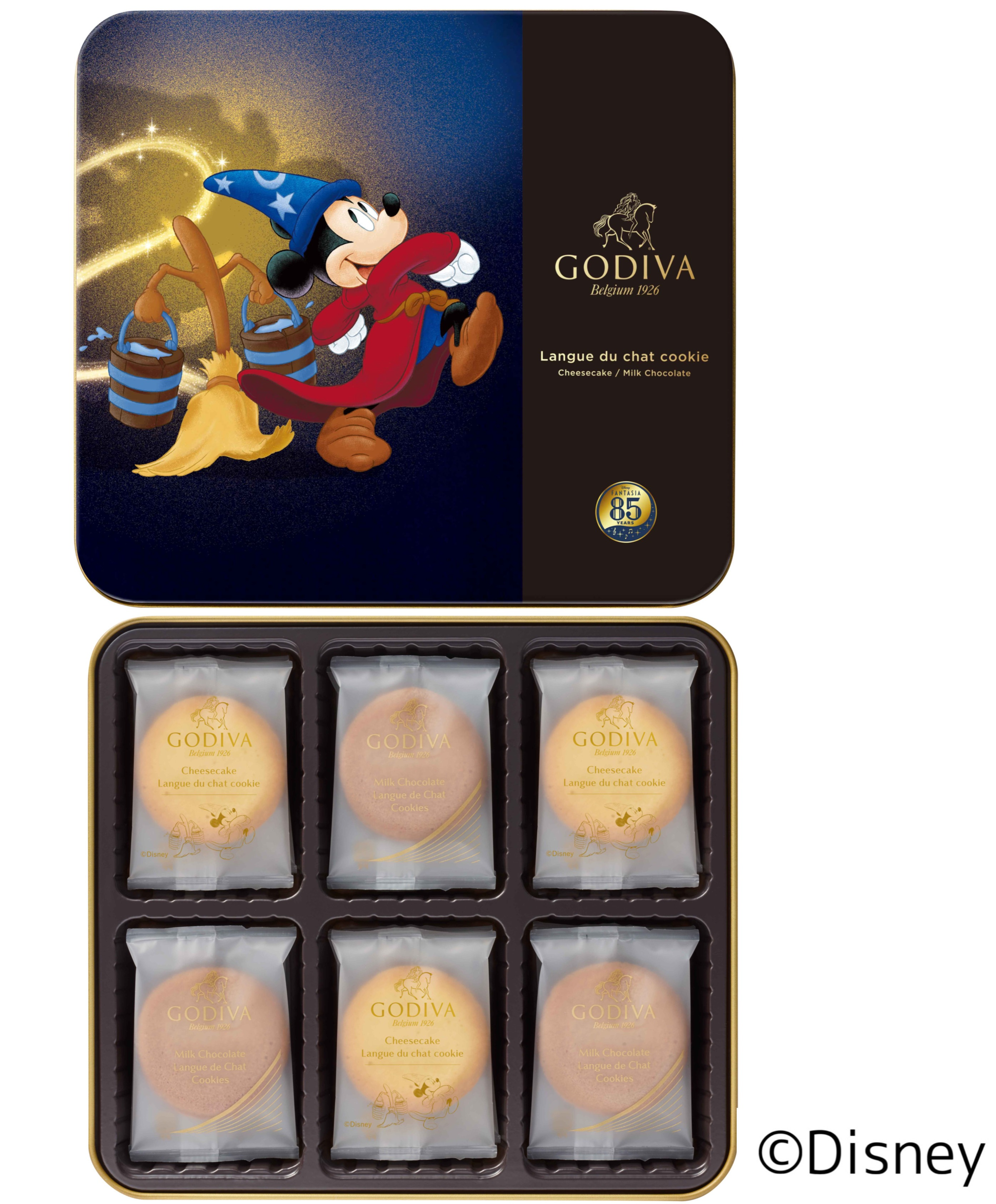 ゴディバ『ファンタジア』コレクション チーズケーキラングドシャクッキー