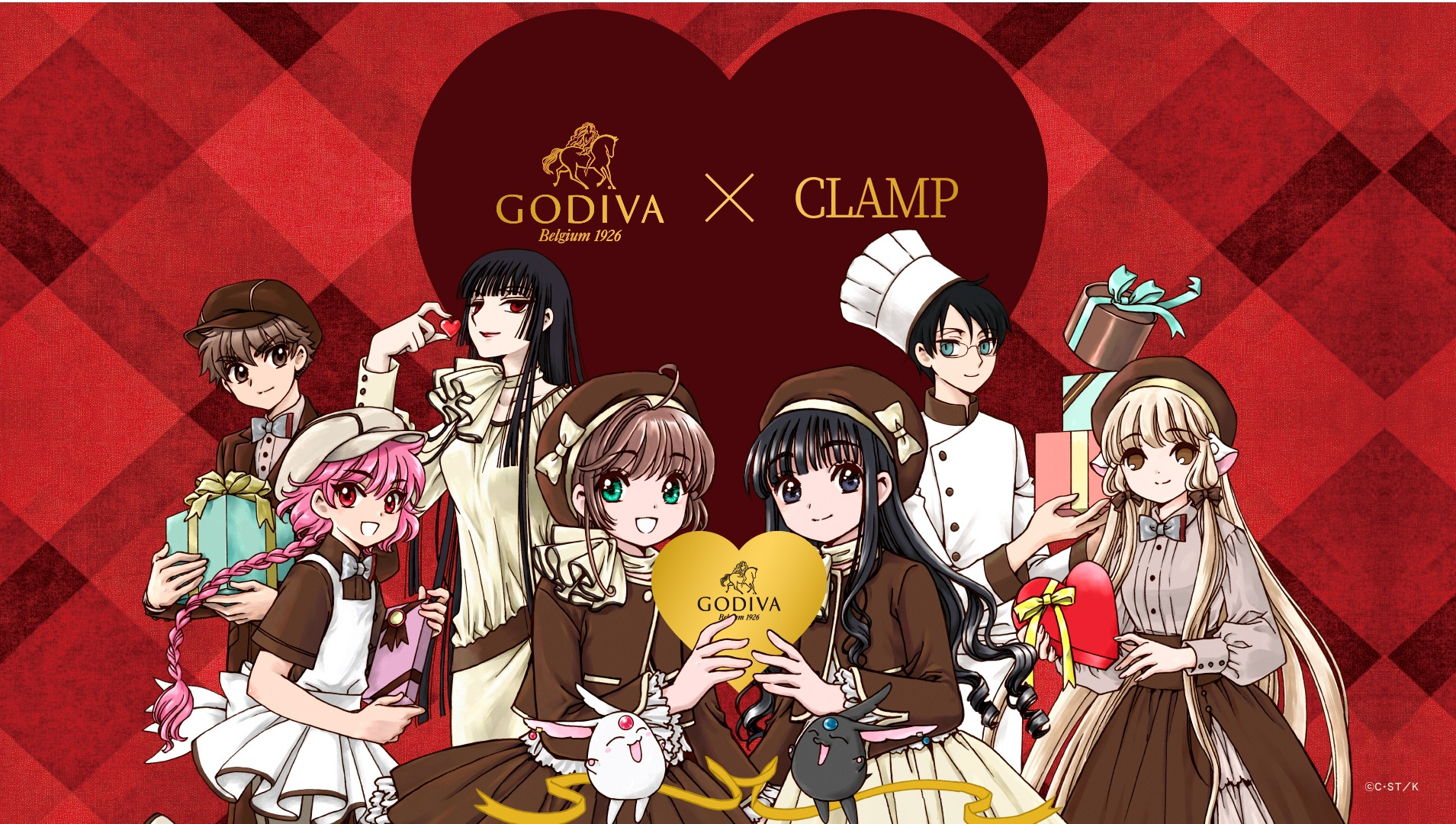 ゴディバ　CLAMPコラボレーション