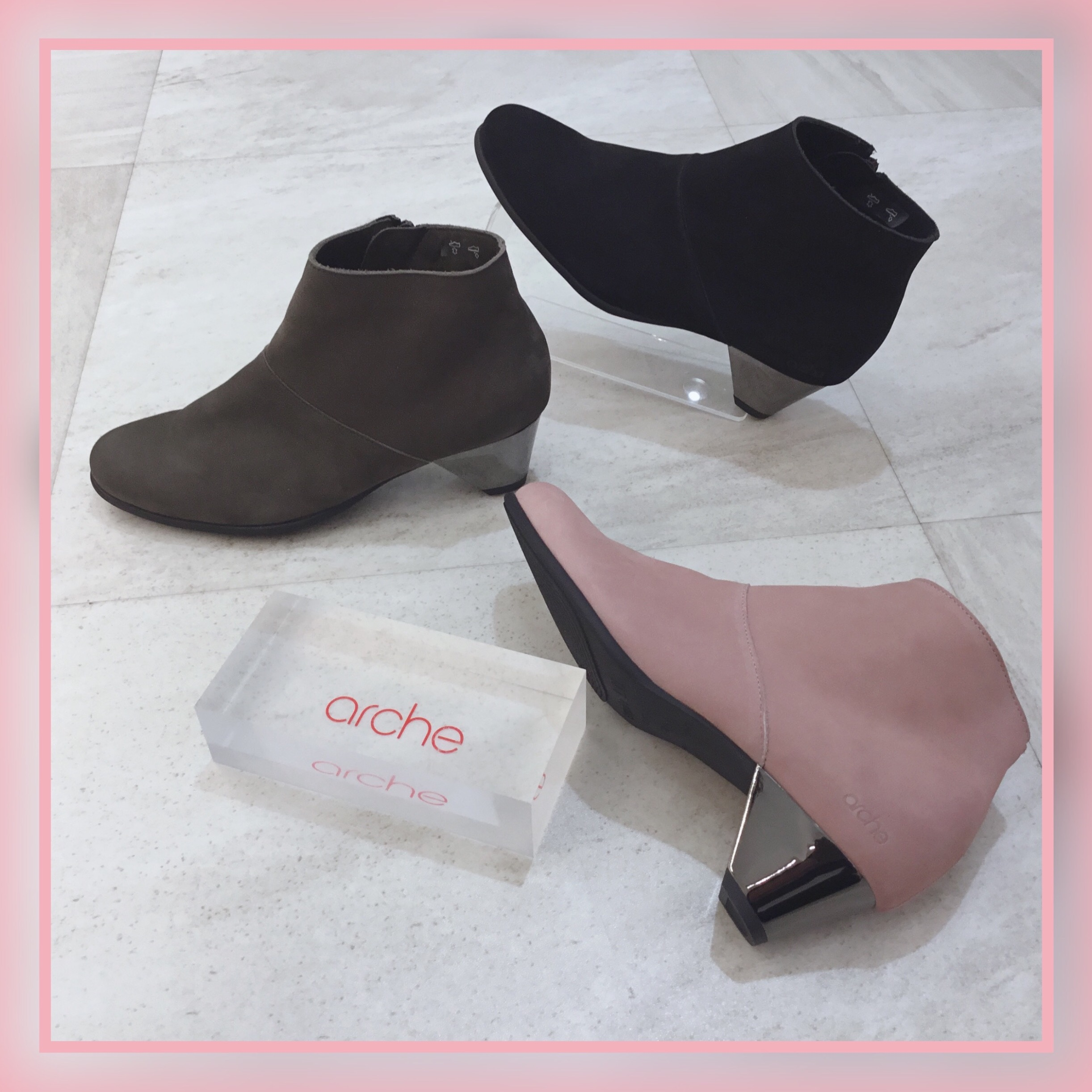 arche ☆ シンプルでカッコいいブーツ♪