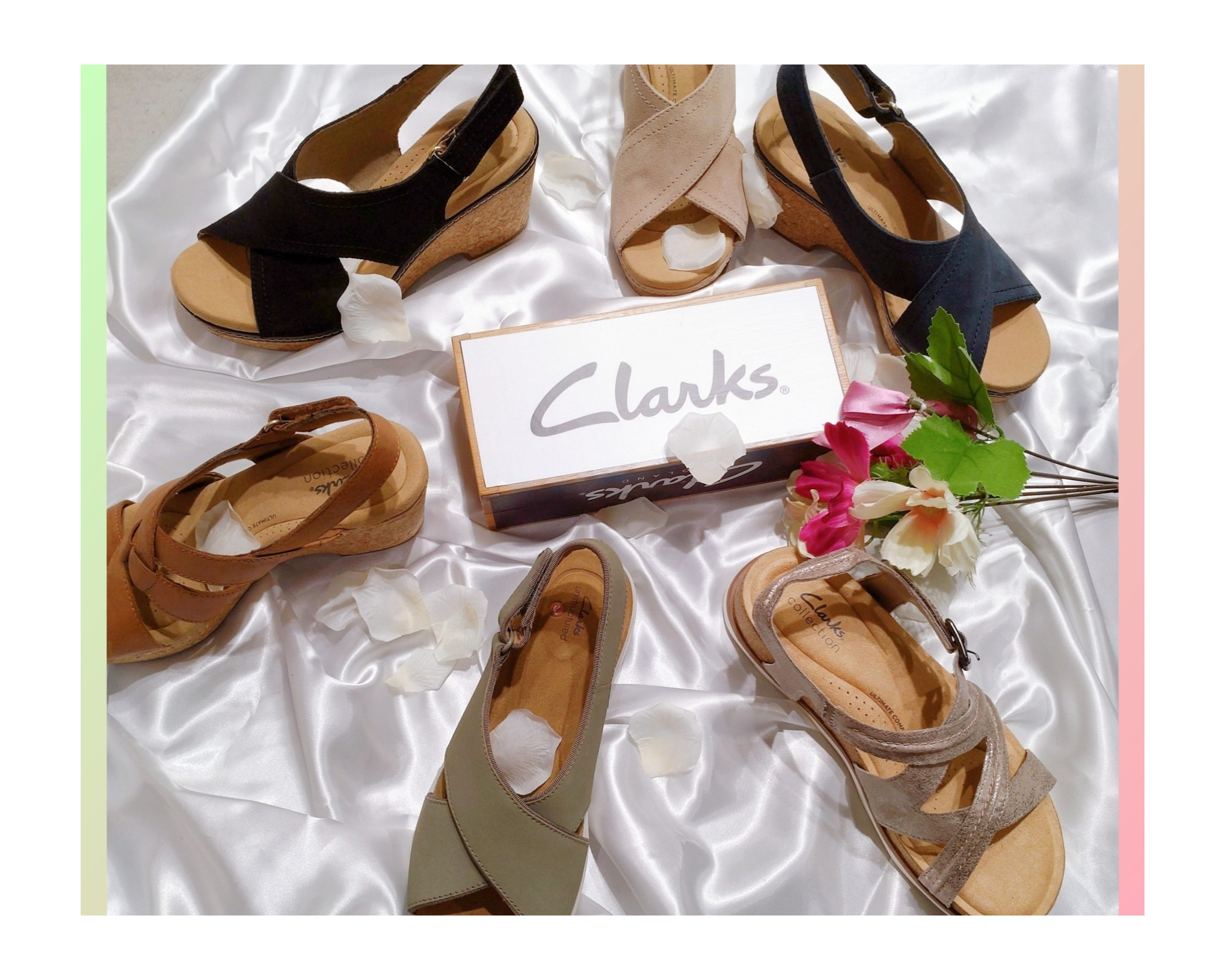 履きやすいサンダル☆Clarks☆