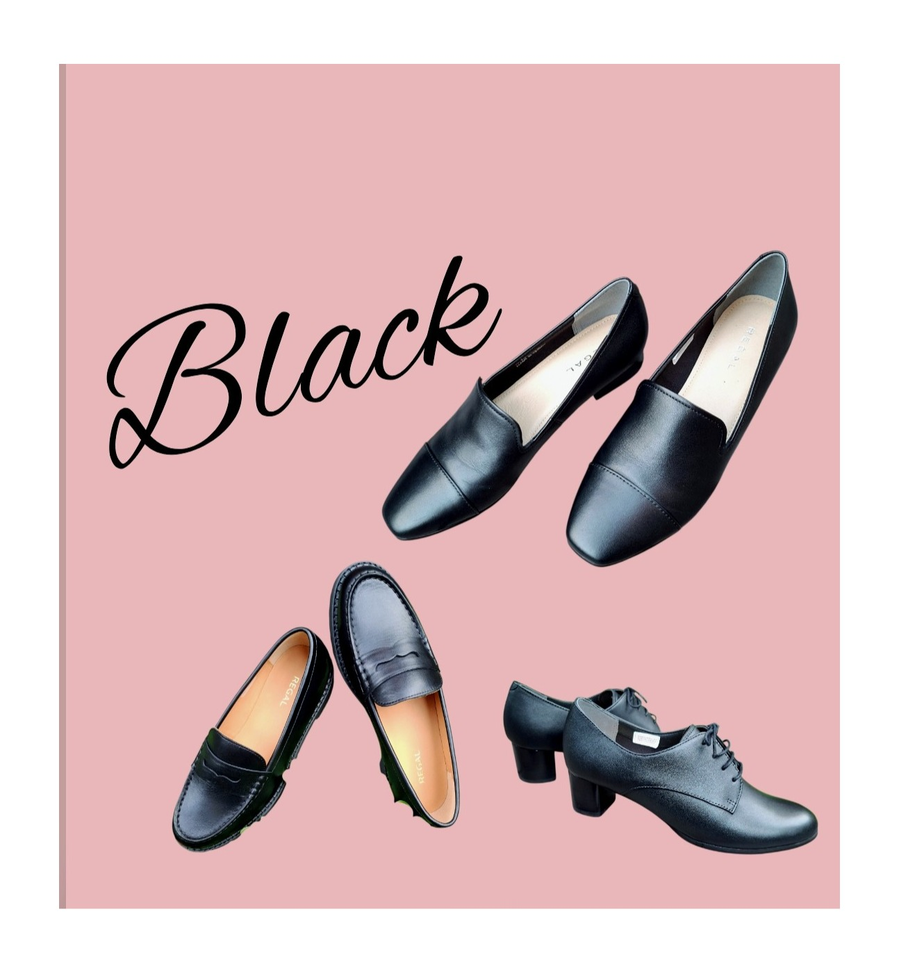 リーガル☆人気BLACKシューズ