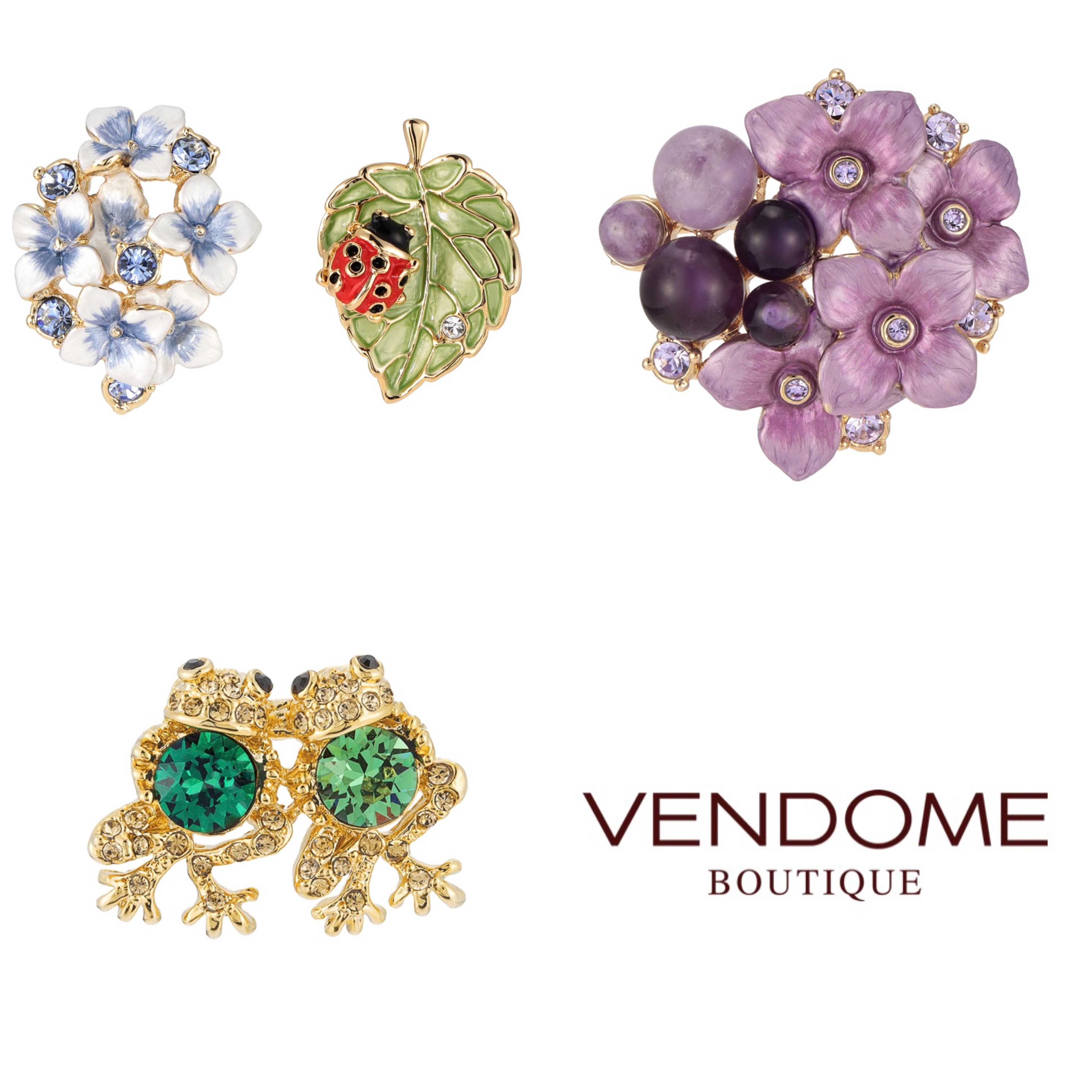 受賞店 VENDOME ブローチ