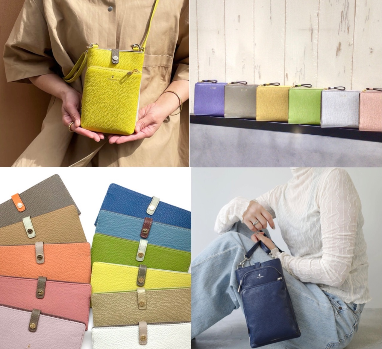 【PELLE BORSA】👜👛『ウォレット&ポシェット』フェア🐴年末年始のお出かけに