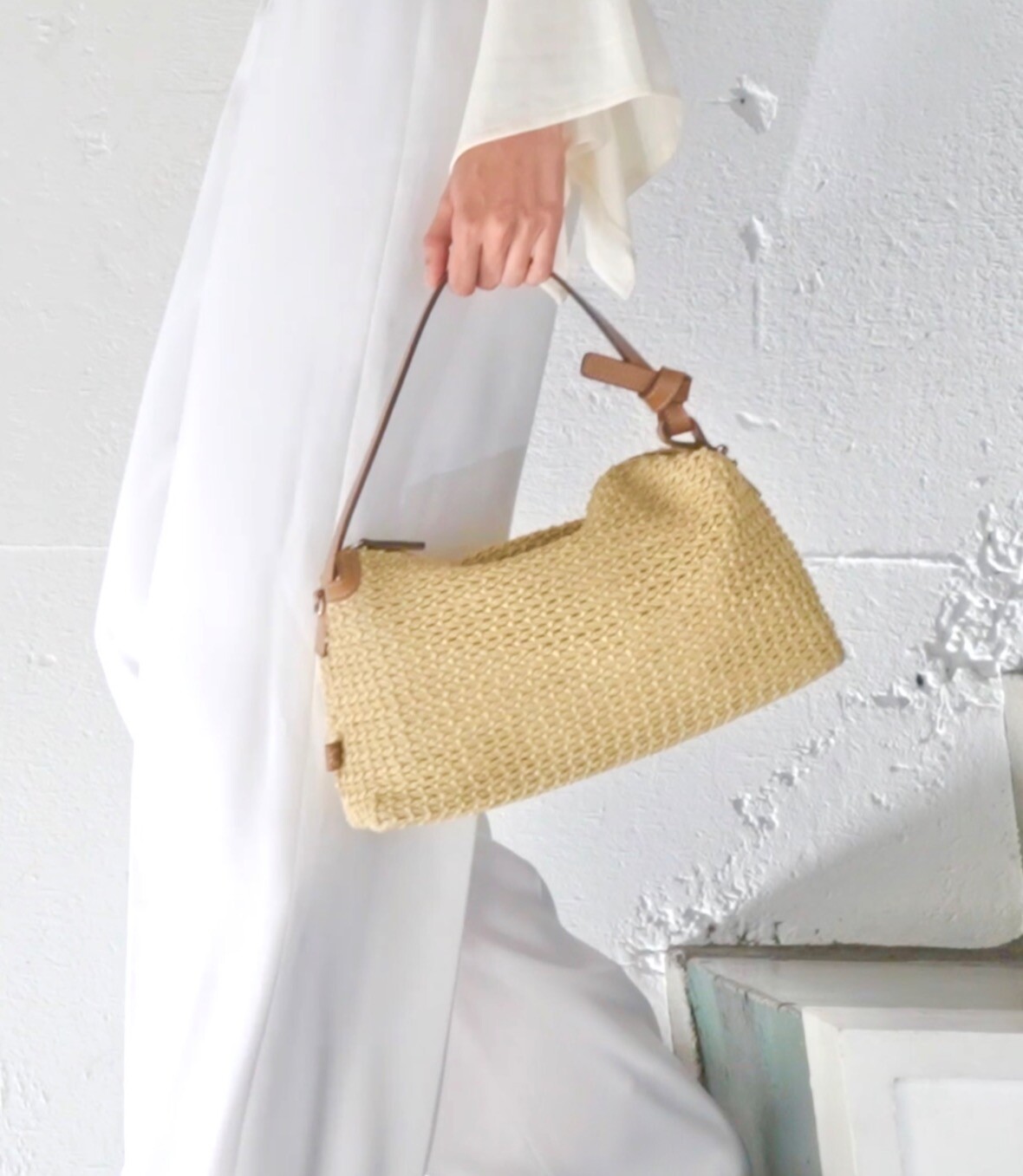 【PELLE BORSA】👜👛 涼やかなメッシュの2WAYショルダー