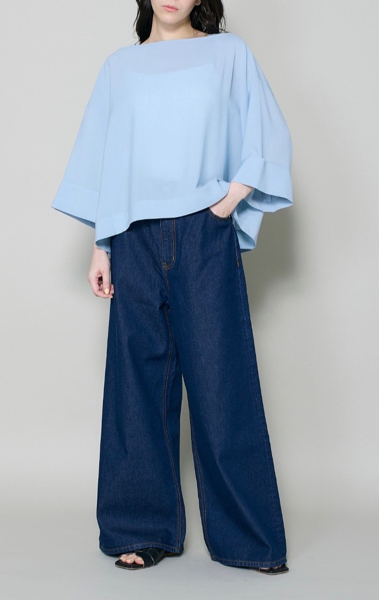 定番ワイドスリーブブラウス　　DAY