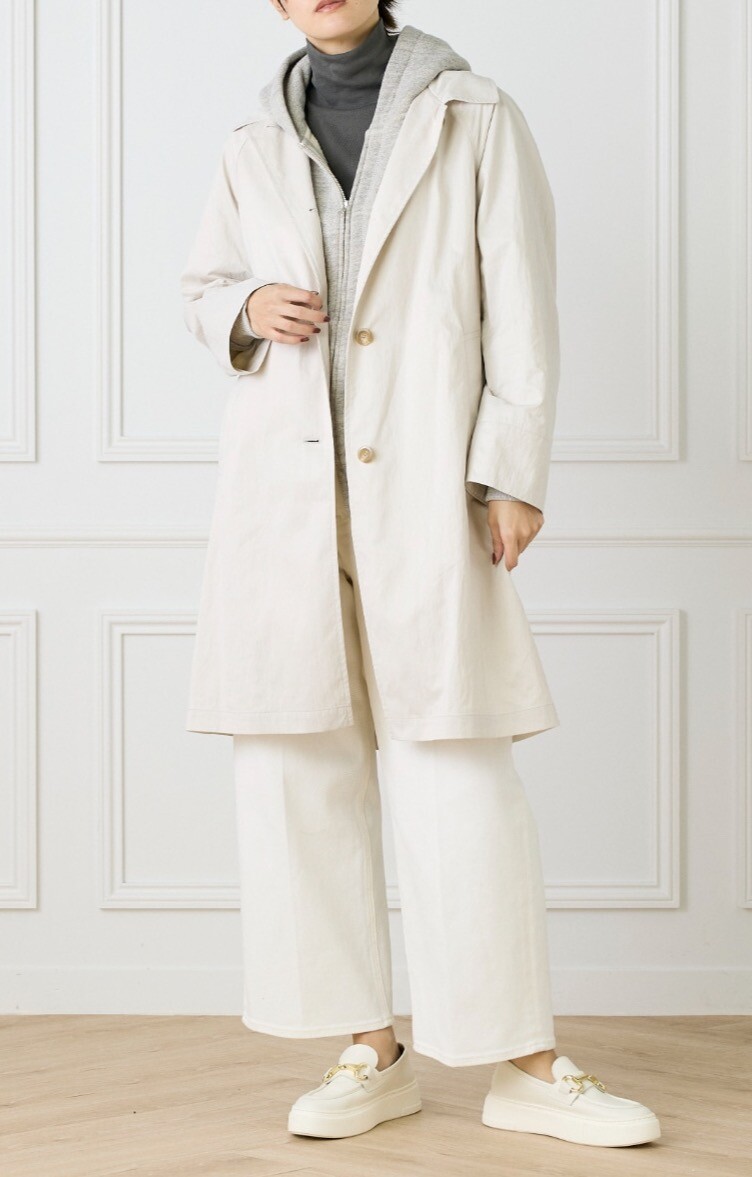 ステンカラーコート