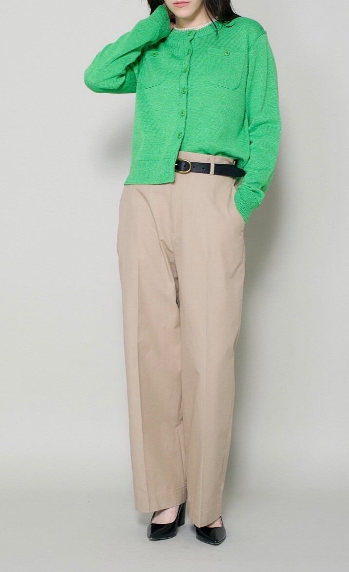 和紙ウールニット&カーディガン　