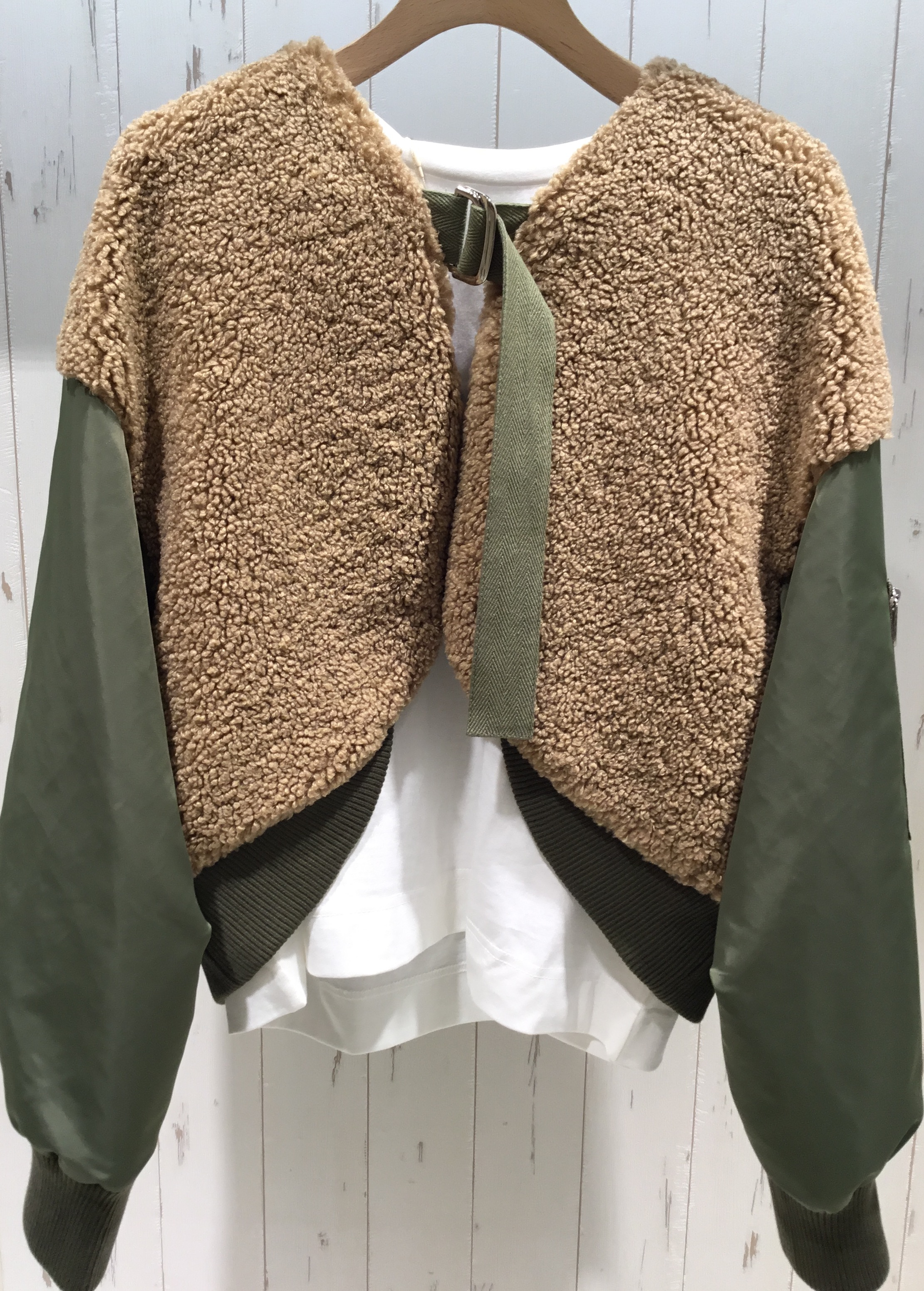 秋の新作もこもこジャケット✨