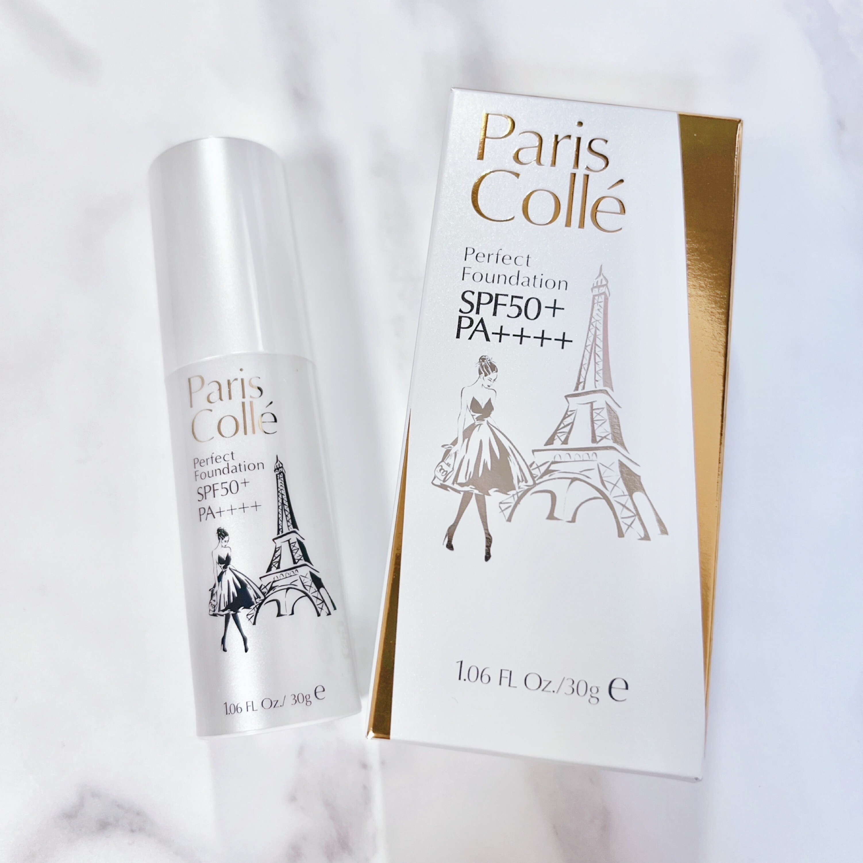 自然なツヤ感を演出するファンデーション