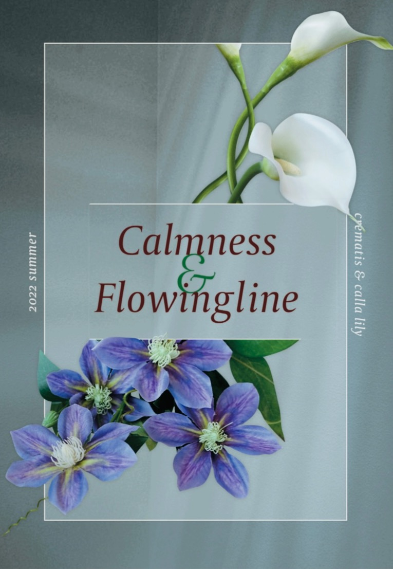 2022夏コレクション「Calmness & Flowing line」