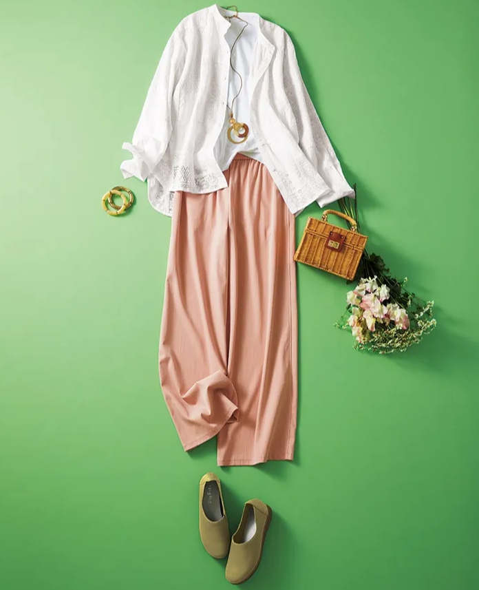 レースでエレガントなお洒落を！