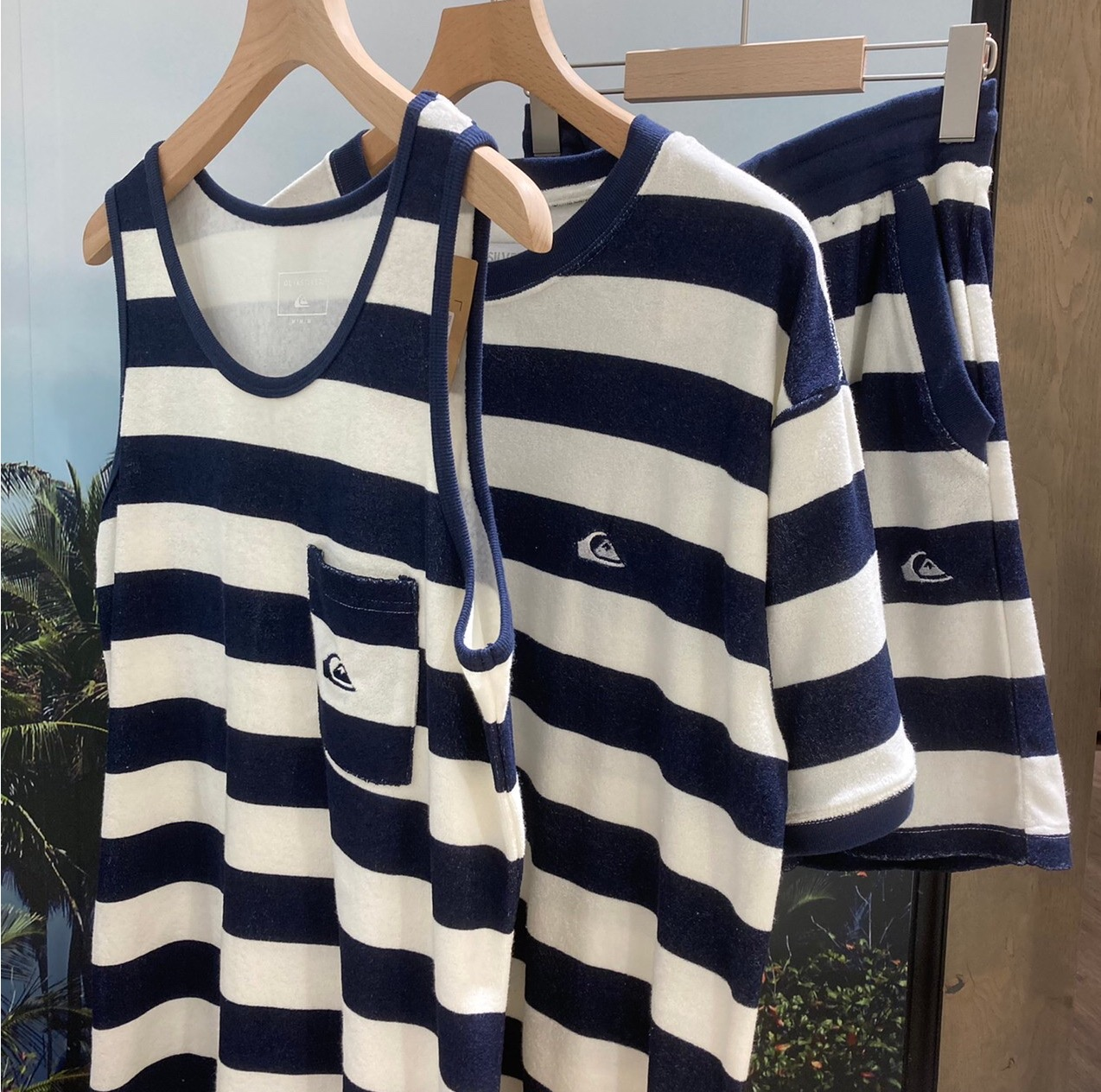 パイル生地 紳士服 クイックシルバー ショップブログ 大丸福岡天神店