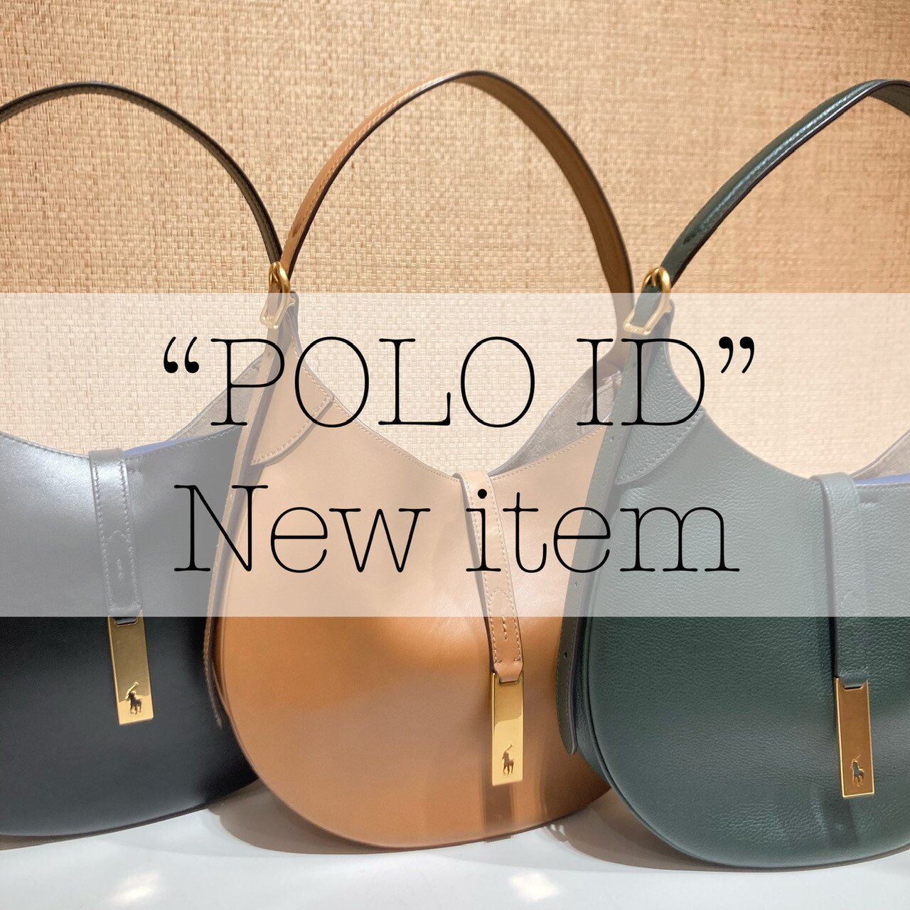 【新作】POLO IDシリーズの新作が入荷しました！