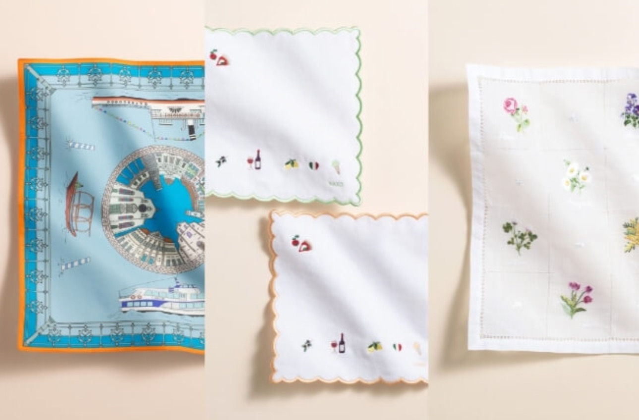 春を感じる 和光の新作ハンカチーフ