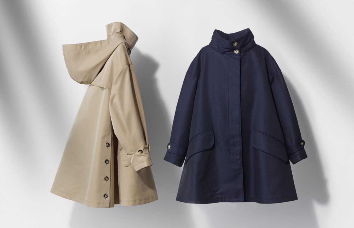 NEW CLOSET”のフード付きコート