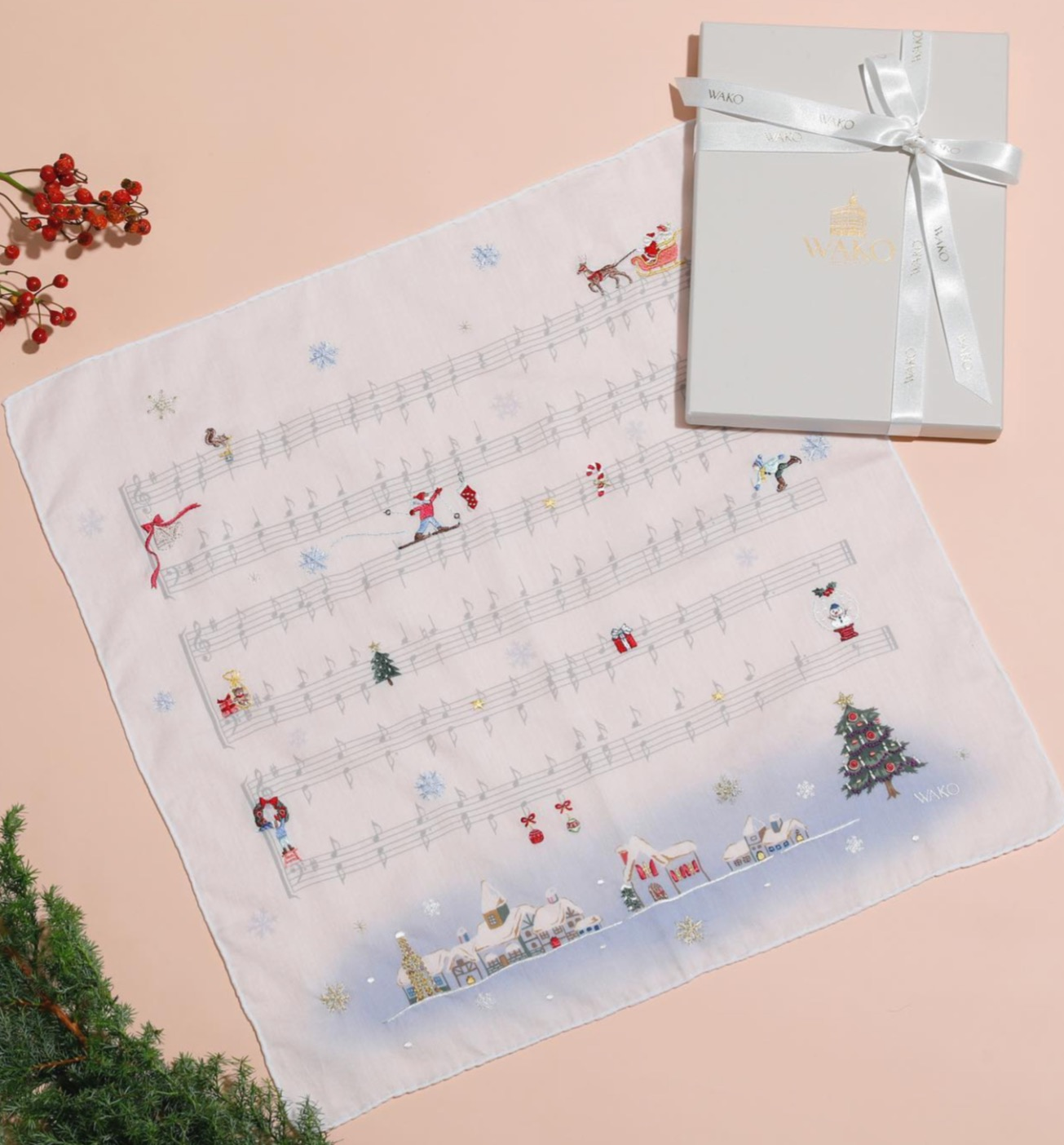 クリスマスハンカチーフ🎄