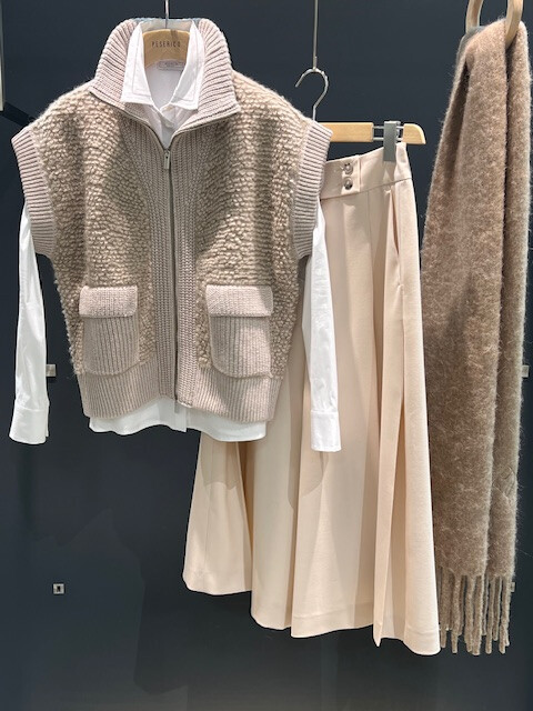 🧵　ニットベストあれこれ　🦺