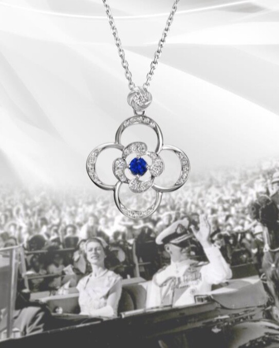 QUEEN ELIZABETH II MEMORIAL NECKLACE『限定テディベア付』🧸