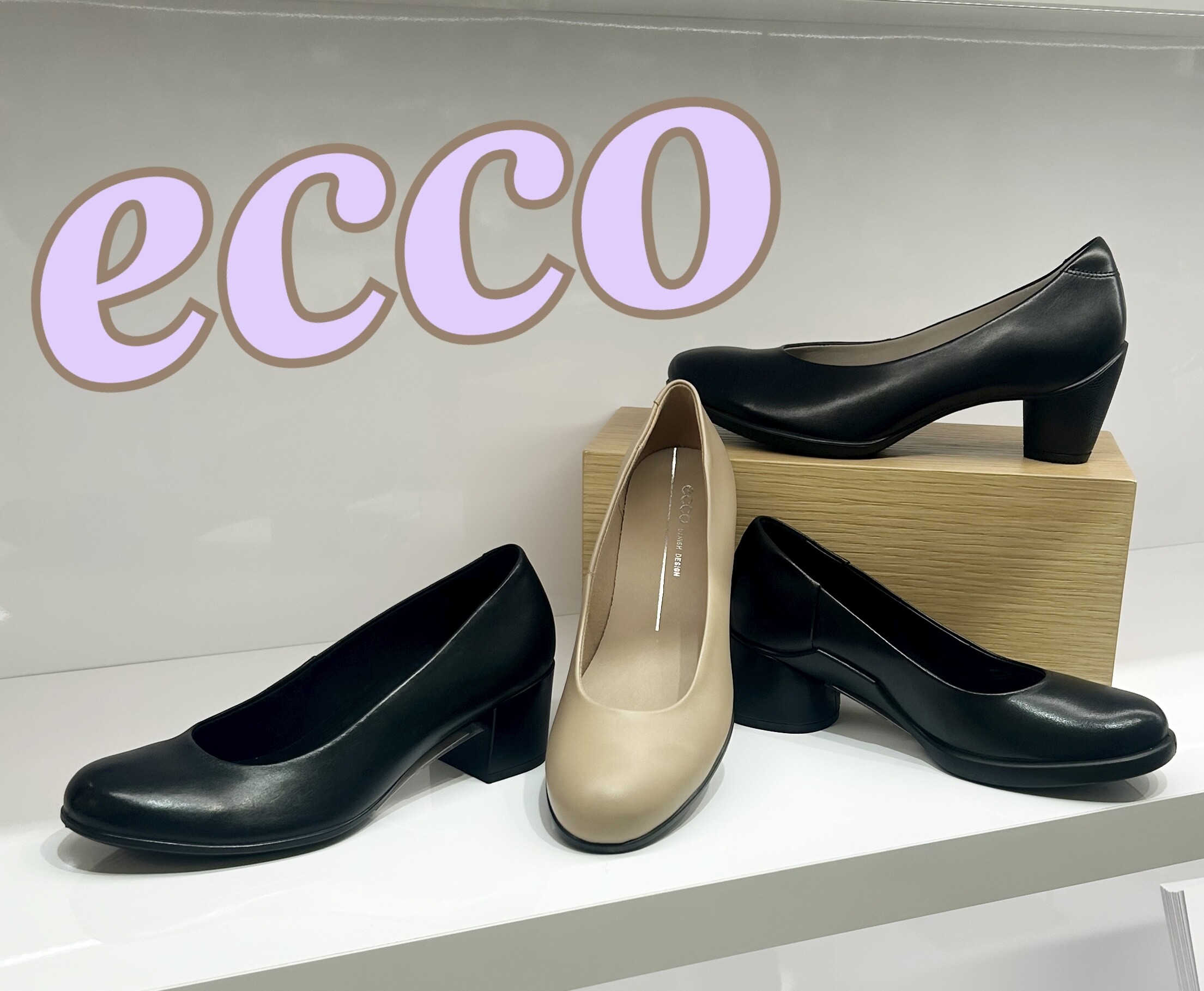 【 ECCO 】オケージョンコーデパンプス🌸✨