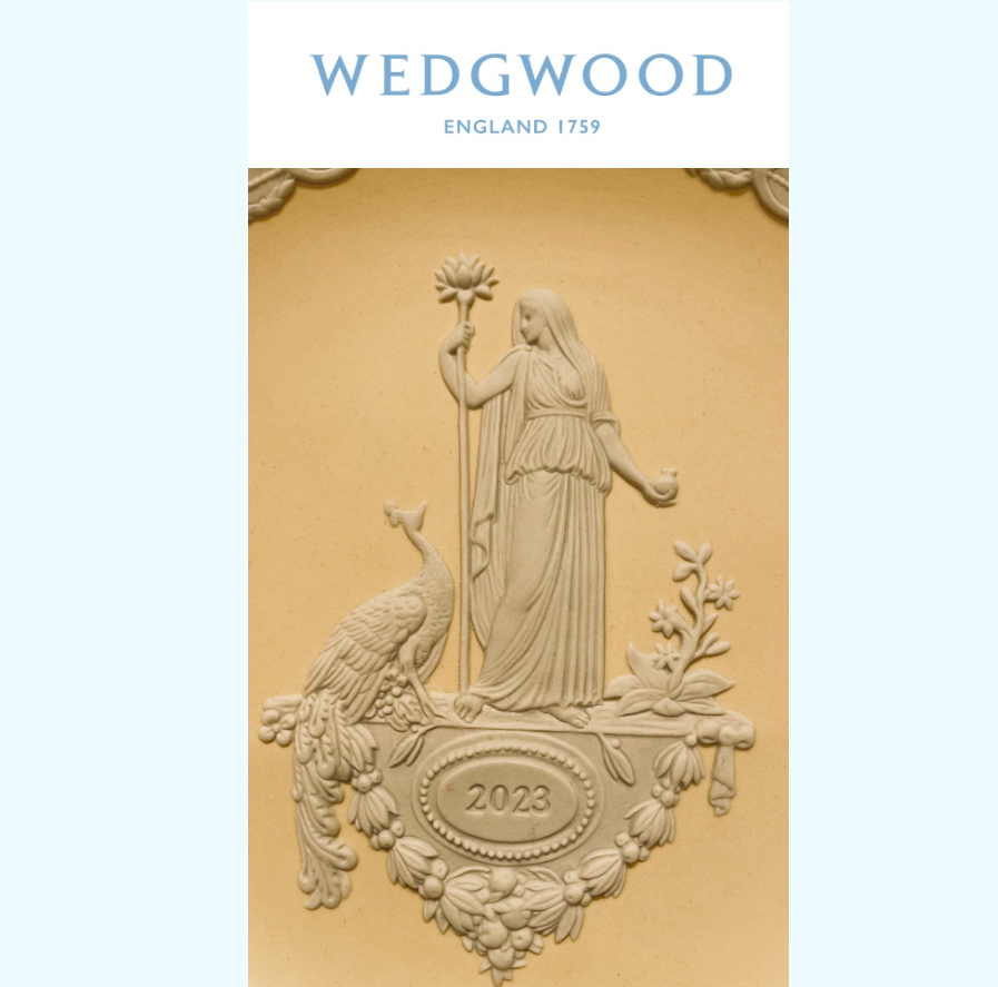 wedgwoodイヤープレート・干支トレイウサギのご紹介 | リビング