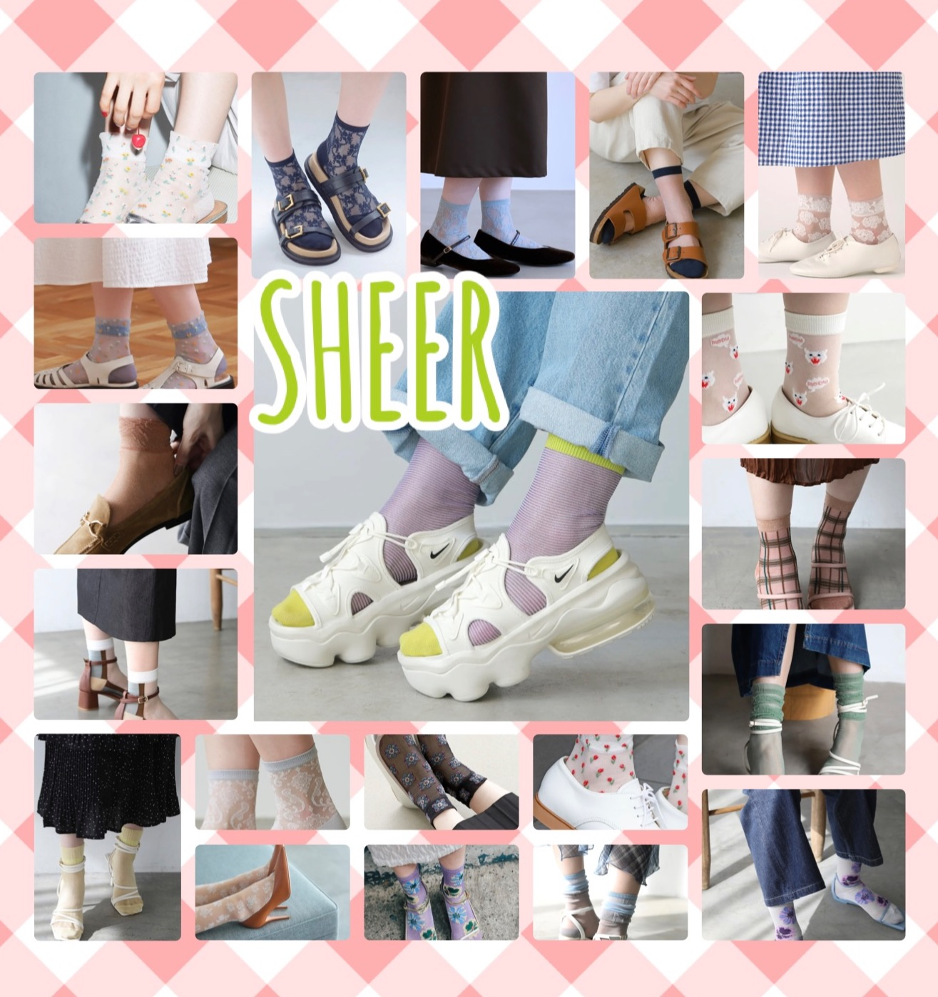 シースルーソックスフェア🌸