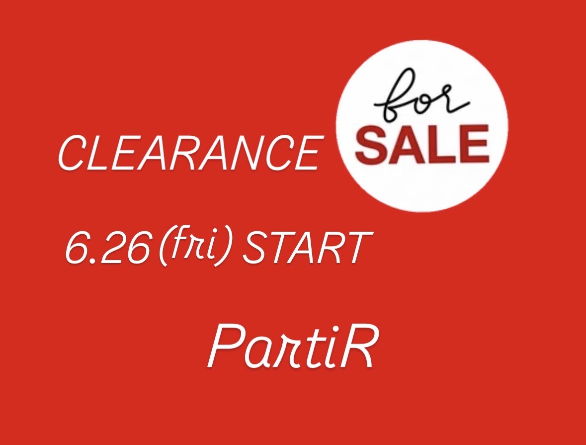 ✨クリアランスSALE✨のご案内🎉