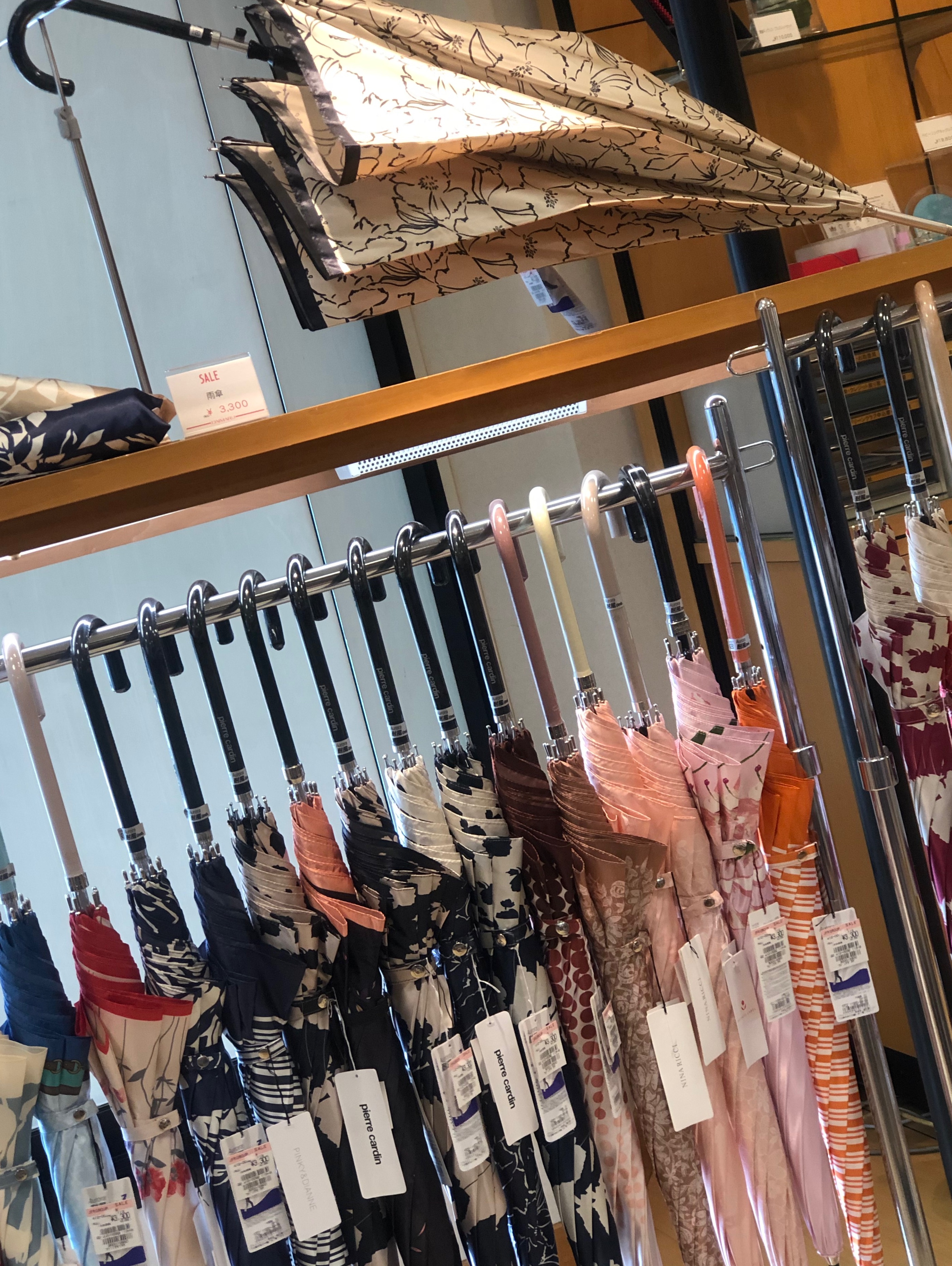 雨の日もハッピー パピヨンショップ ショップブログ 大丸福岡天神店