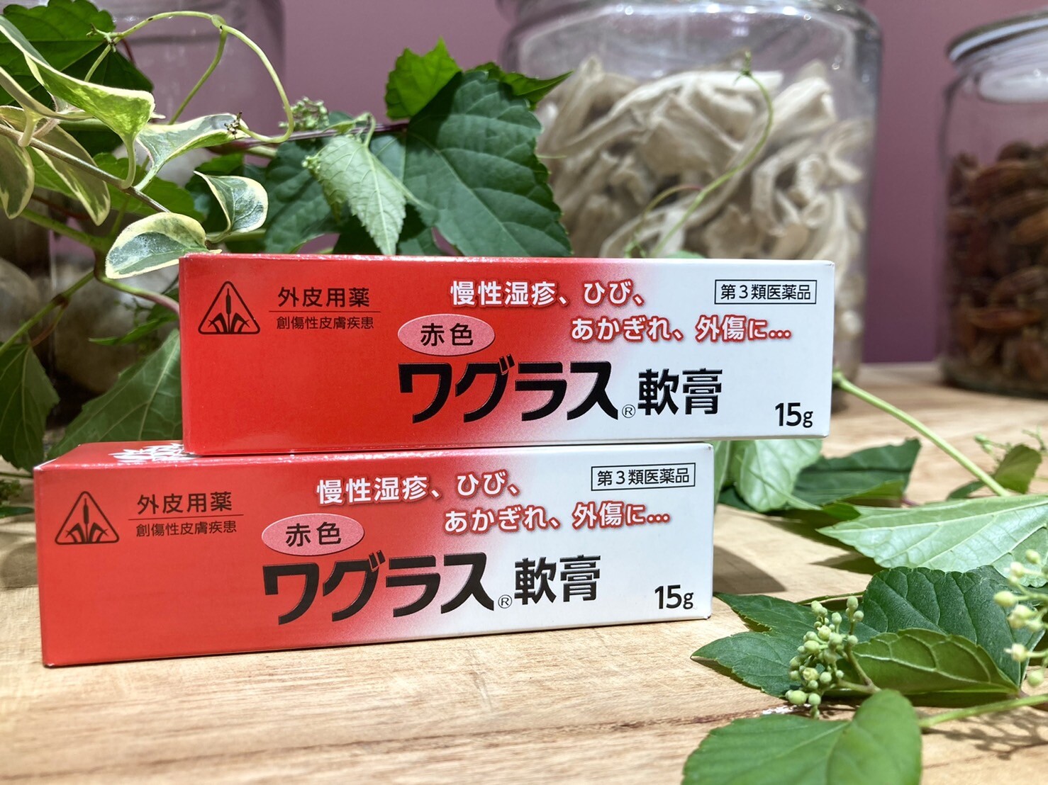 一家に一本！万能軟膏「赤色ワグラス」