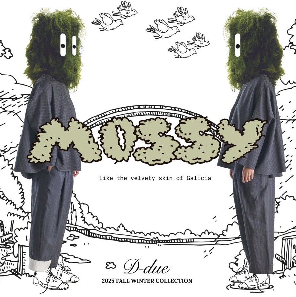  【アッシュぺーフランス】AW新作コレクション入荷　” MOSSY ” by D-due