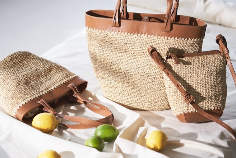 夏の気分を上品に整える、ラフィアバッグ「ルチア」