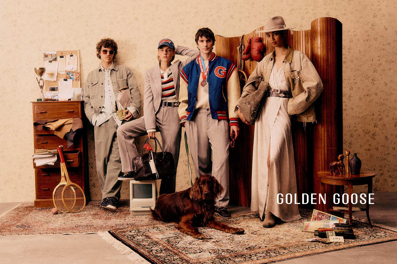 秋のニットコレクション GOLDENGOOSE