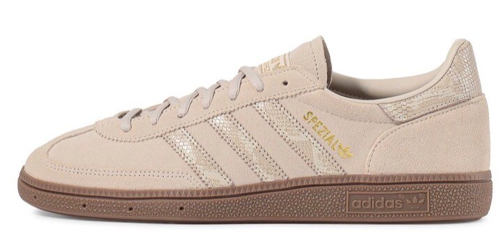 adidas HANDBALL SPEZIAL さりげないパイソン柄が上品なアイテム