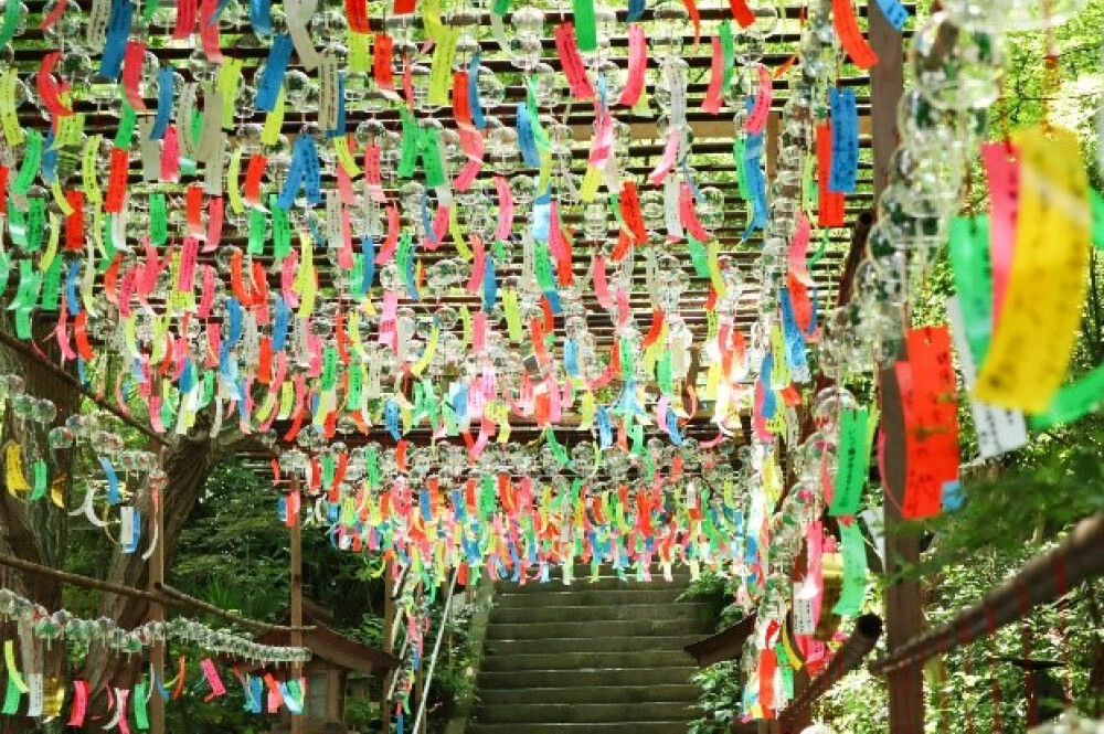 【イベント】如意輪寺（かえる寺）「風鈴まつり」