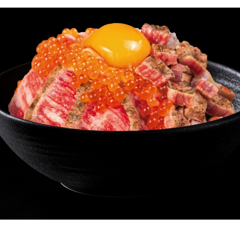 茶屋_【1129nikulabo】黒毛和牛リブロースステーキのせ和牛チラシ