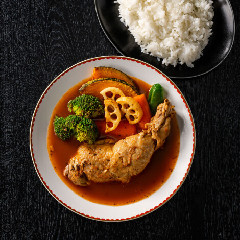 宮崎スープカレー専門店 SPICE CHUNKY・痺れる旨辛！麻辣スープカレー(日南どりのほろほろチキン)