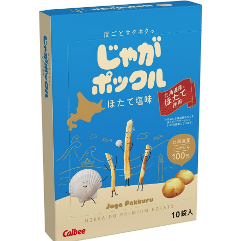 ㊼その他　北海道コンビニ　じゃがポックルほたて塩味