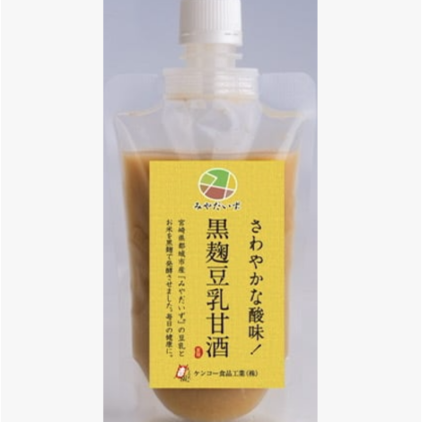 ケンコー食品工業株式会社・黒麹豆乳甘酒