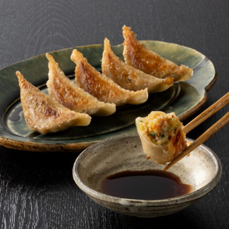 中国料理樹樹・シビれる辛さ引き立つ坦々餃子