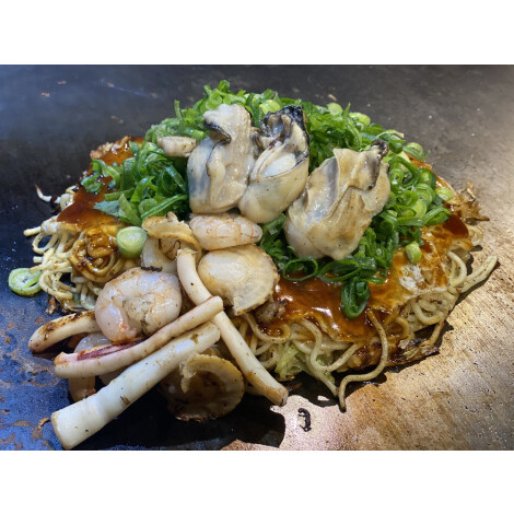 その他【お好み焼きみっちゃん横川店分家】海鮮デラックス焼き