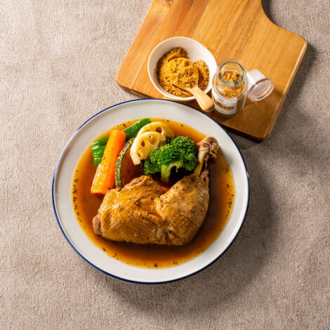 宮崎スープカレー専門店 SPICE CHUNKY・宮崎スープカレー（日南どりのほろほろチキン）						 											 						