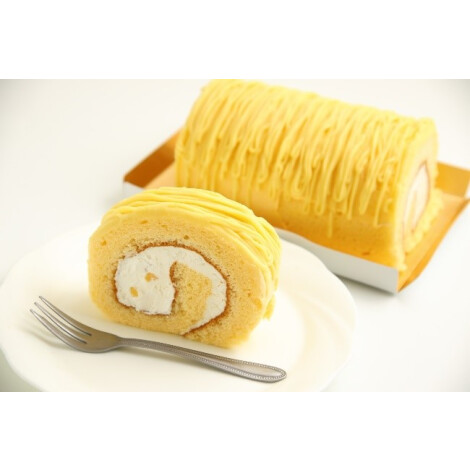 その他【ロリアン洋菓子】黄金のモンブランロール