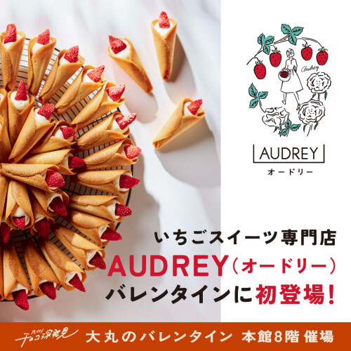 AUDREY（オードリー）が大丸のバレンタインに初登場！