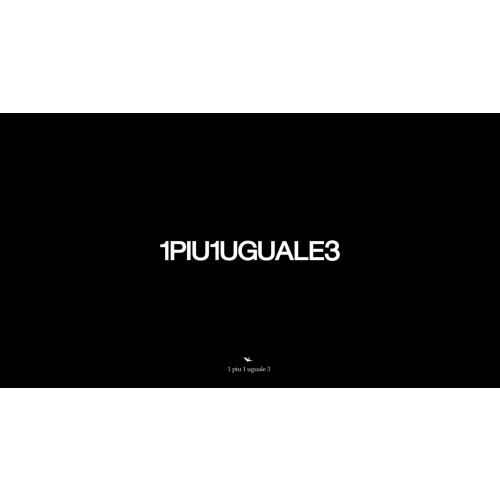 1PIU1UGUALE3 期間限定販売会